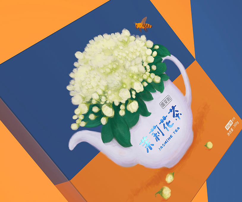 喝茶啦-系列花茶<strong>包装设计</strong>