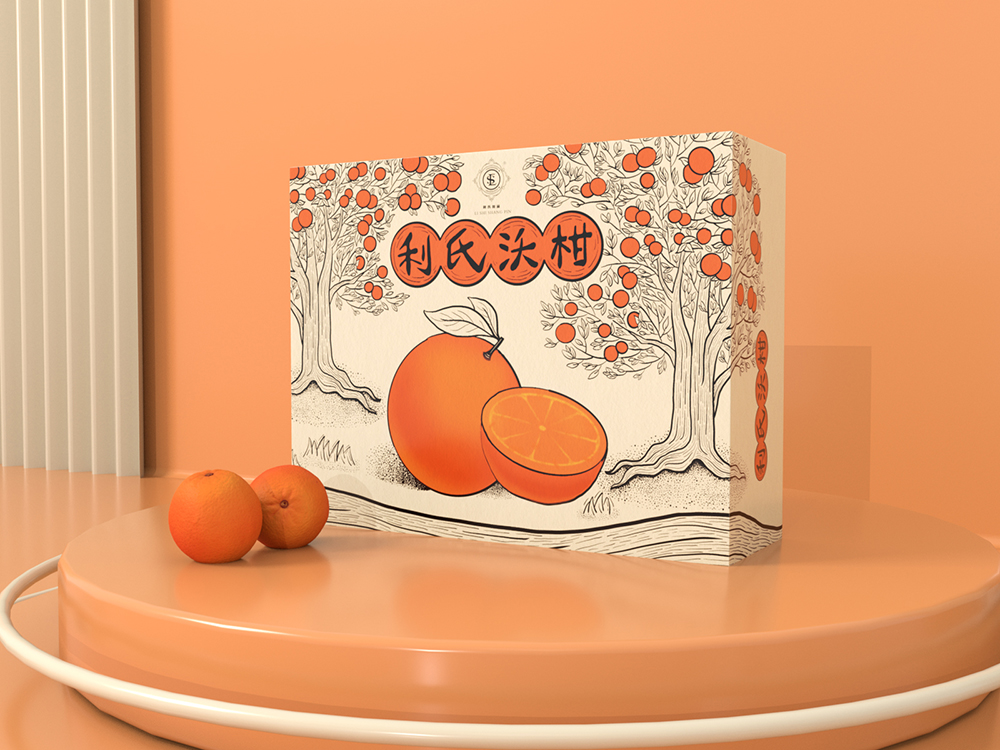 利氏尚品-沃柑<strong>包装设计</strong>（二）